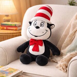 2018 Aurora Dr. Seuss "Cat in the Hat Dood Plushie" stuffed animal